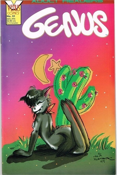 Genus #21, raw, ungraded comic book — front cover