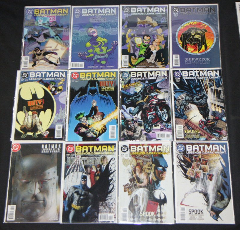 Modern DC Batman Legends of the Dark Knight 34 Comics Lot #101-133 VF or Better, raw comic book in VF condition — front cover