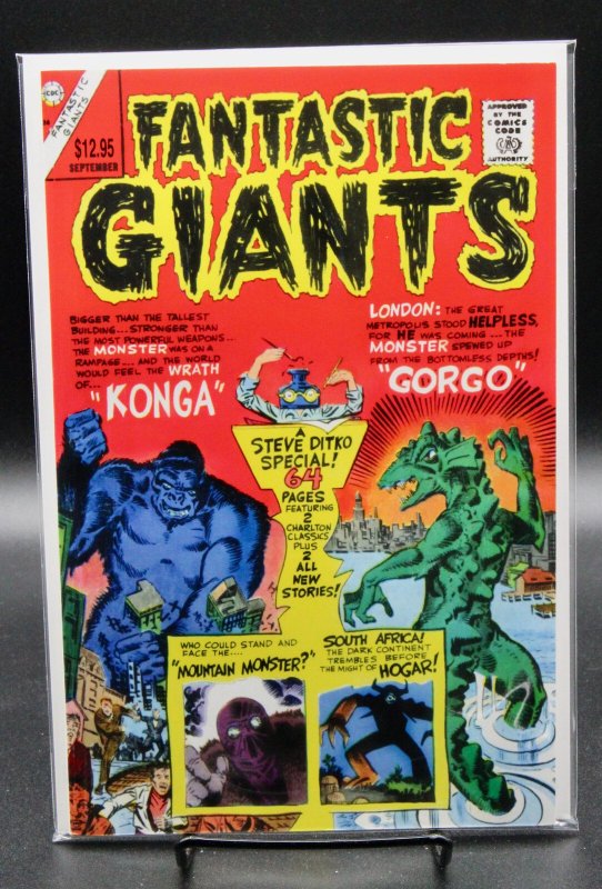 Fantastic Giants #24 (Charlton Comics, 1966), raw, ungraded comic book — front cover