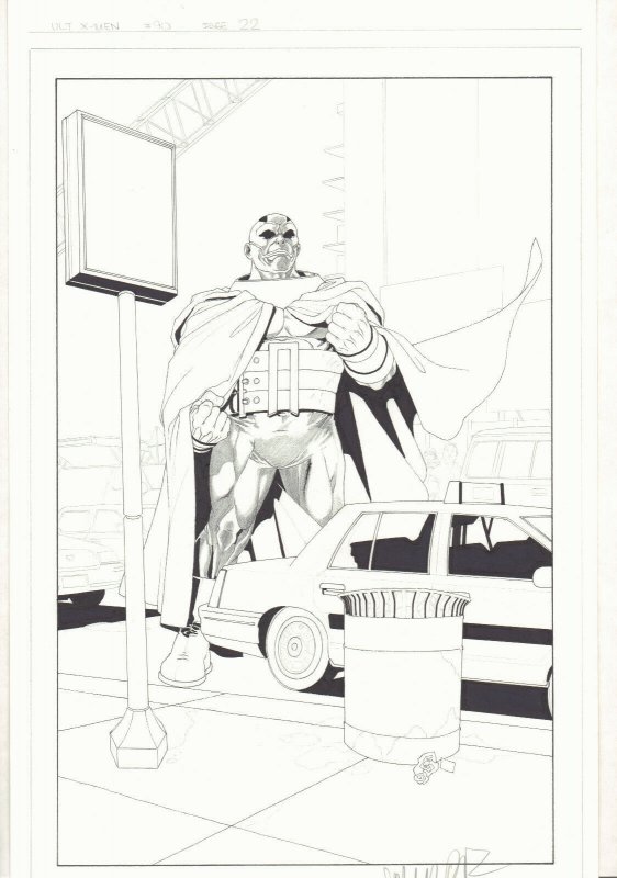 Ultimate X-Men #90 (Marvel Comics, 2008), raw, ungraded comic book — front cover