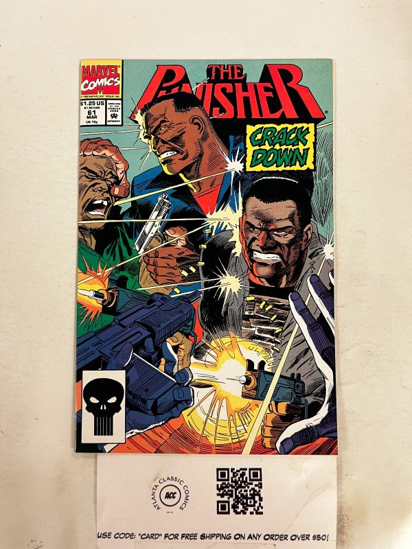 The Punisher #61 (Marvel Comics, 2008), raw comic book in NM condition — front cover