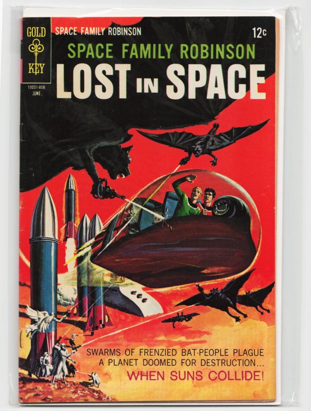 Space Family Robinson #28 (Gold Key, 1968), raw, ungraded comic book — front cover