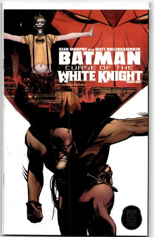 Batman: A Maldição do Cavaleiro Branco #1 (2019), raw, ungraded comic book — front cover