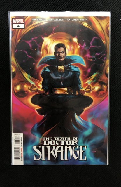The Death of Doctor Strange #4 (2022), raw, ungraded comic book — front cover