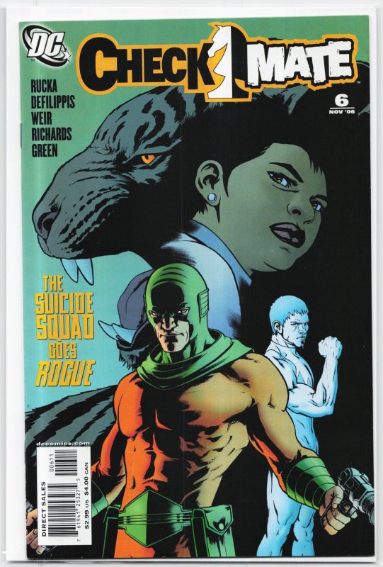 Checkmate #6 (DC Comics, 2006), raw, ungraded comic book — front cover
