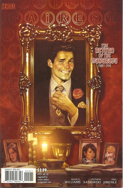 Fairest #15 (DC Comics), raw comic book in VF+ condition — front cover