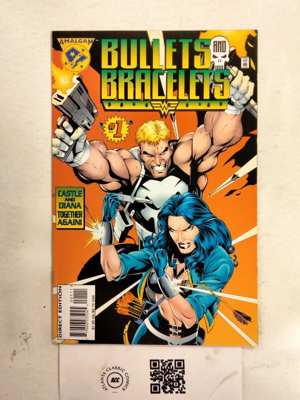 Bullets and Bracelets #1, raw comic book in NM condition — front cover