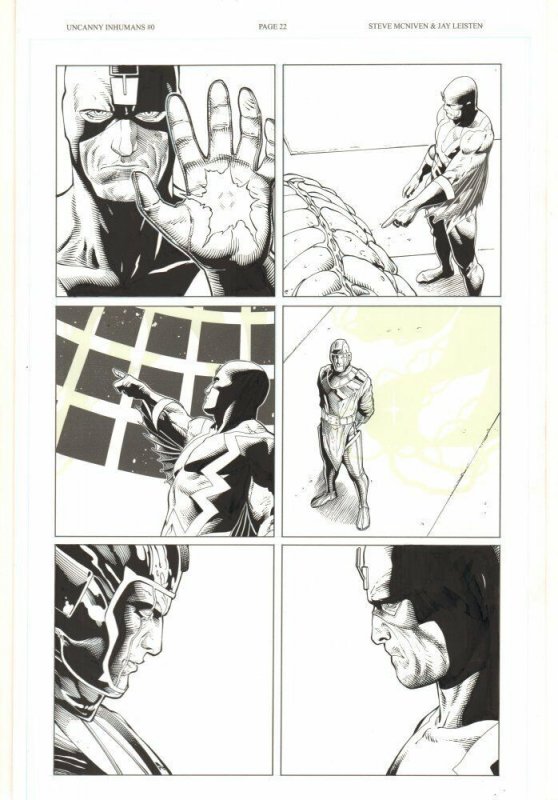 Uncanny Inhumans #0 (Marvel Comics, 2015), raw, ungraded comic book — front cover