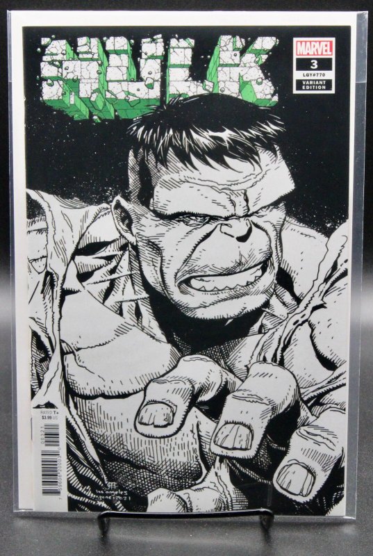 Hulk #3 (Marvel Comics, 2022), raw comic book in NM condition — front cover