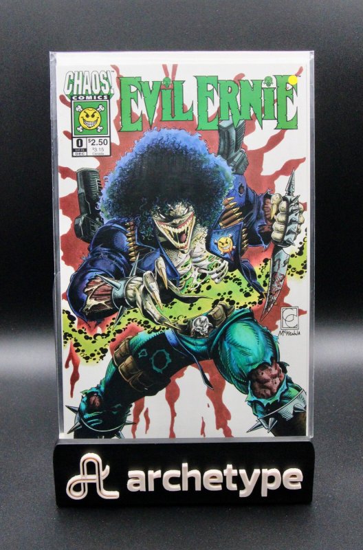 Evil Ernie: New Year's Evil #0 (1993), raw, ungraded comic book — front cover
