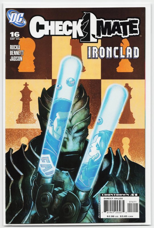 Checkmate #16 (2007), raw, ungraded comic book — front cover