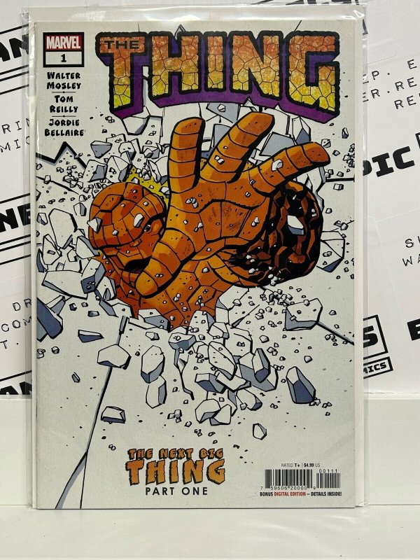 The Thing #1 (Marvel Comics, 2021), raw, ungraded comic book — front cover
