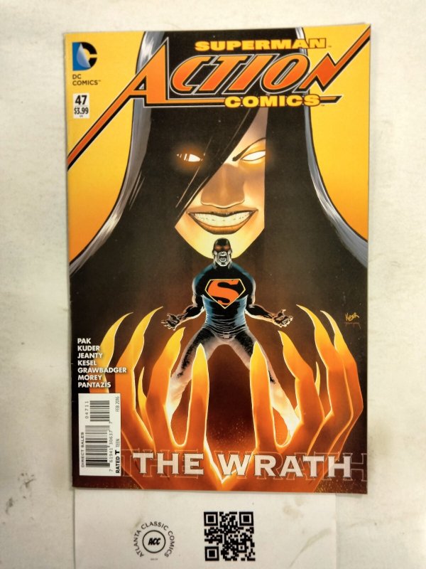 Superman in Action Comics #47 (DC Comics), raw comic book in NM condition — front cover