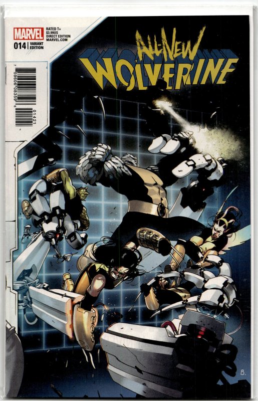 All-New Wolverine #14 (Marvel Comics, 2017), raw, ungraded comic book — front cover