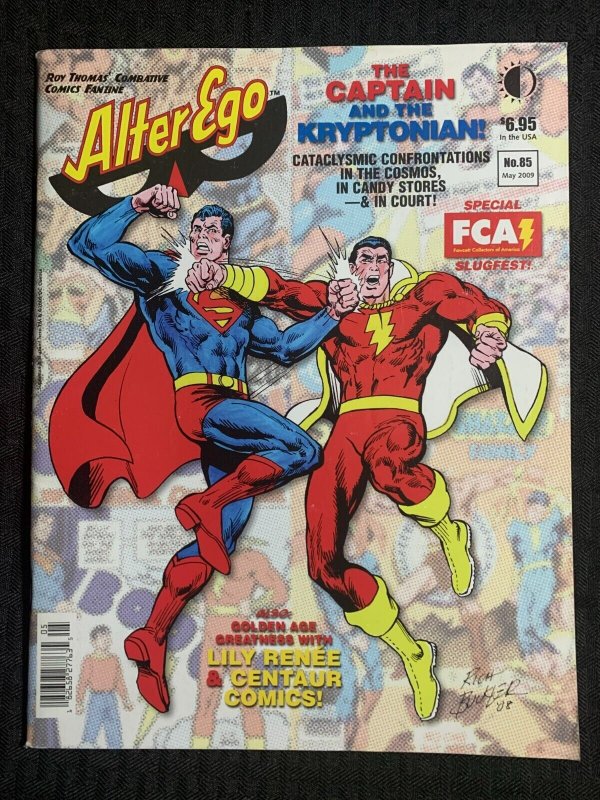 2009 Alter EGO FCA Magazine #85 (Centaur Publications, 2009), raw comic book in 7.0 condition — front cover