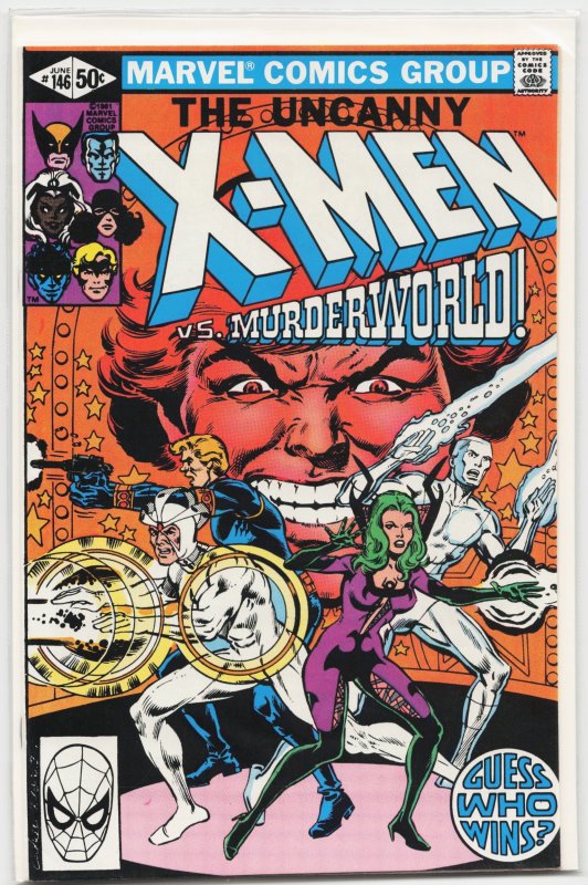 The Uncanny X-Men #146 (Marvel Comics, 1981), raw, ungraded comic book — front cover
