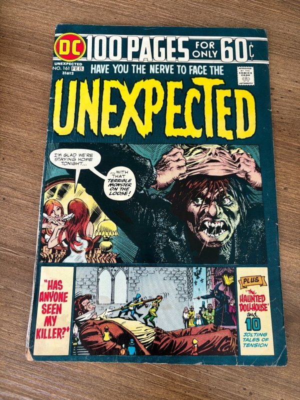 Unexpected #161 (DC Comics), raw comic book in FN condition — front cover