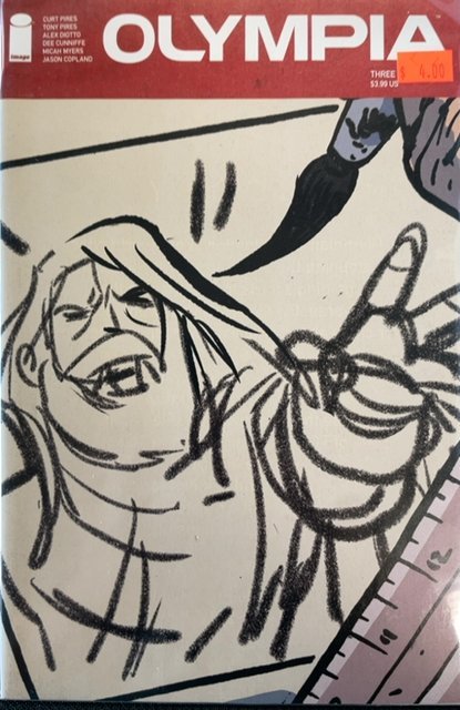 Olympia #3 (2020), raw, ungraded comic book — front cover