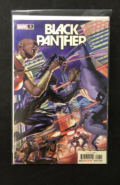 Black Panther #8 (Marvel Comics, 2022), raw, ungraded comic book — front cover