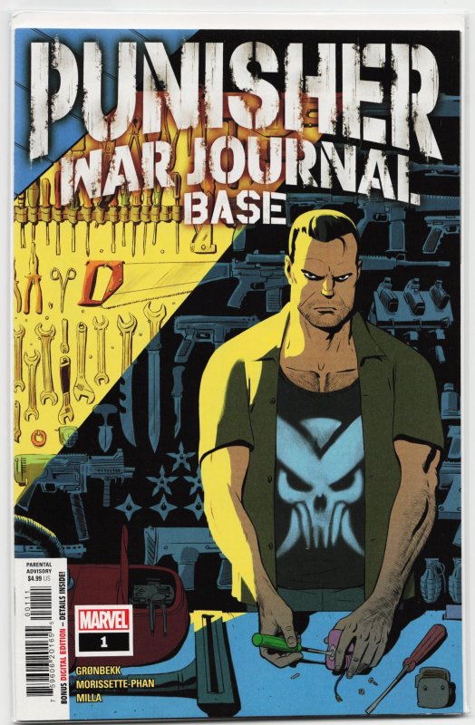Punisher War Journal: Base (2023) Punisher (2023), raw, ungraded comic book — front cover