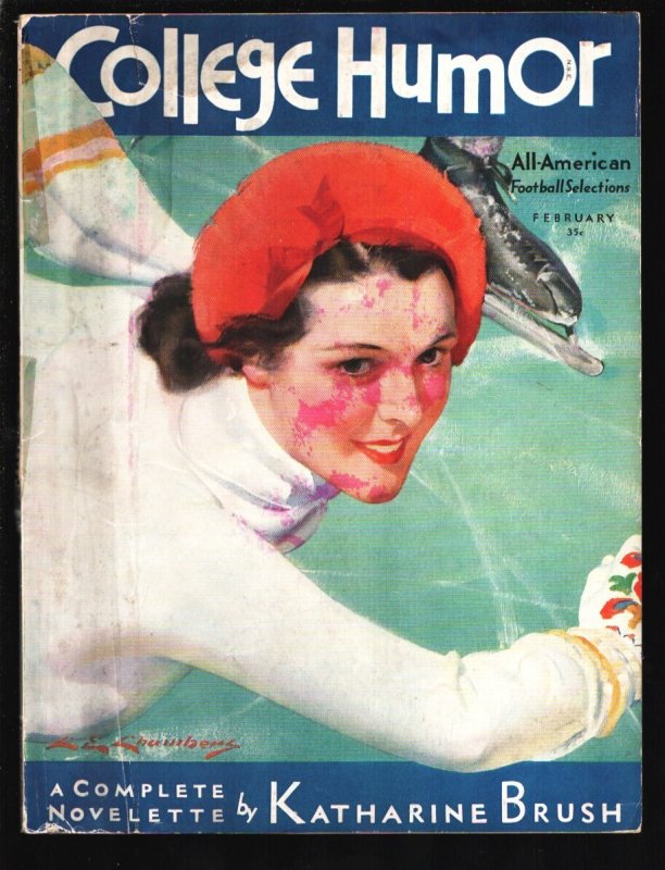MAG: College Humor 2/1931-GGA Cover -Garr Williams-Russell Patterson-John Hel..., raw, ungraded comic book — front cover