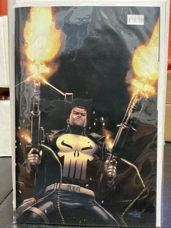 The Punisher #1 (Marvel Comics, 2026), raw, ungraded comic book — front cover