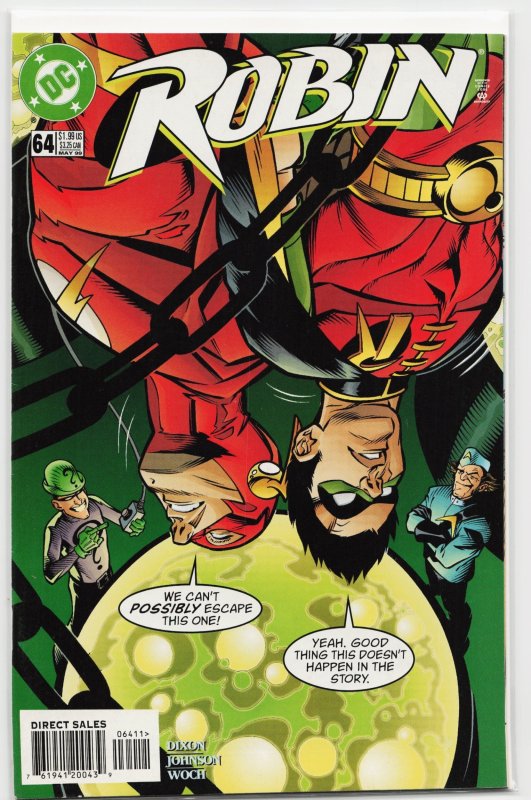 Robin #64 (DC Comics, 1999), raw, ungraded comic book — front cover