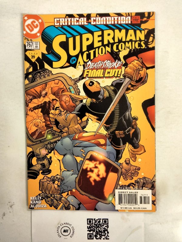 Superman in Action Comics #767 (DC Comics), raw comic book in NM condition — front cover