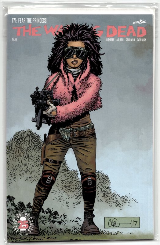 The Walking Dead #171 (Image Comics, 2017), raw, ungraded comic book — front cover