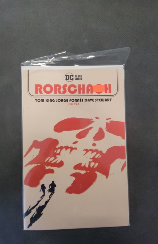 Rorschach #2 (2021), raw, ungraded comic book — front cover