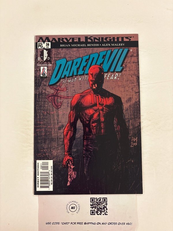 Daredevil #28 (Marvel Comics), raw comic book in NM condition — front cover
