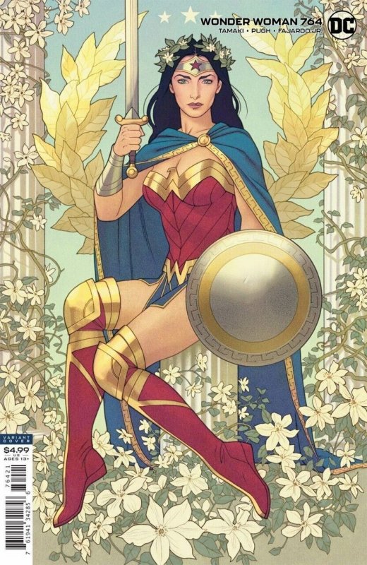 Wonder Woman #764 (DC Comics, 2016), raw comic book in VF/NM condition — front cover