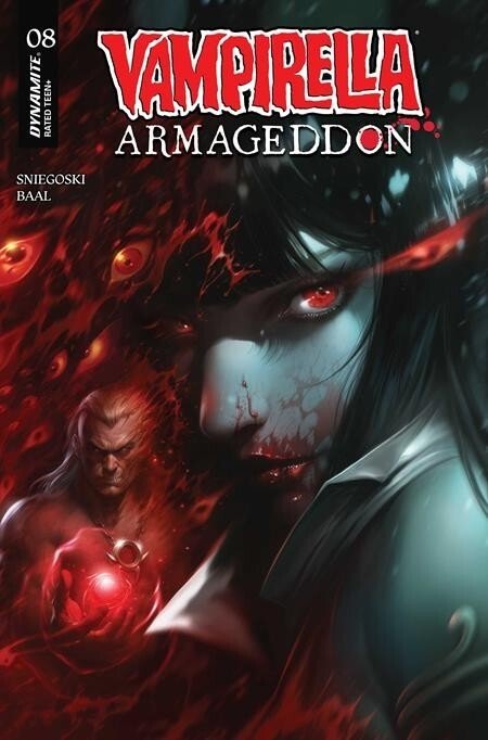Vampirella Armageddon #8 (Dynamite Entertainment, 2026), raw, ungraded comic book — front cover