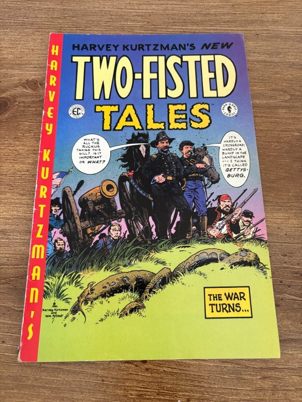 The New Two-Fisted Tales Harvey Kurtzman EC Dark Horse Reprint Comic Book 4 J321 (Dark Horse Comics), raw, ungraded comic book — front cover