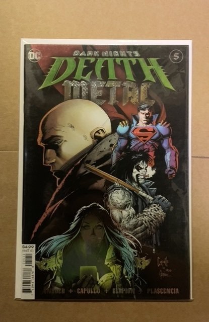 Dark Nights: Death Metal #5 (DC Comics, 2021), raw, ungraded comic book — front cover