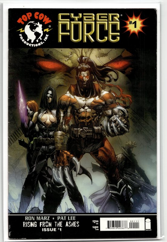 Cyber Force #1 (Top Cow Productions, 2006), raw, ungraded comic book — front cover
