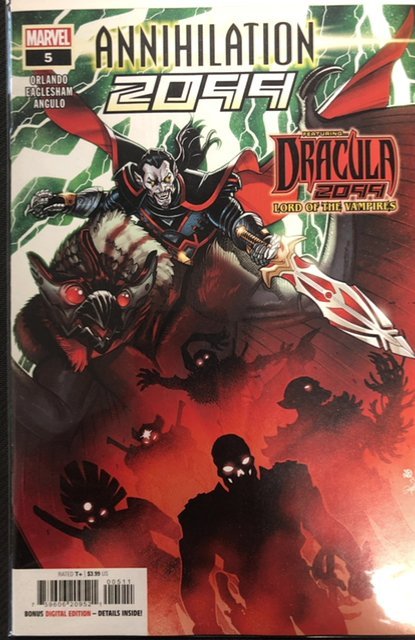 Annihilation 2099 #5 (2024), raw, ungraded comic book — front cover