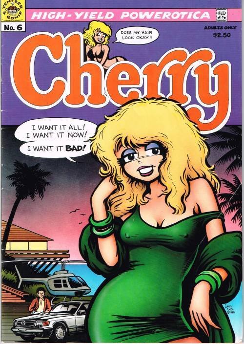 Cherry Poptart #6 (1988), raw, ungraded comic book — front cover