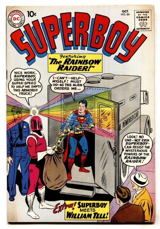 Superboy #84 (DC Comics), raw comic book in FN/VF condition — front cover