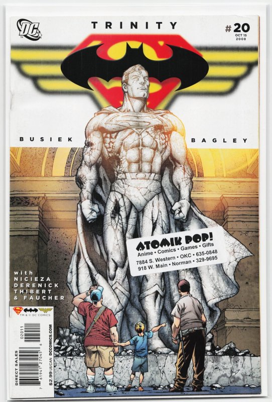 Trinity #20 (2008), raw, ungraded comic book — front cover