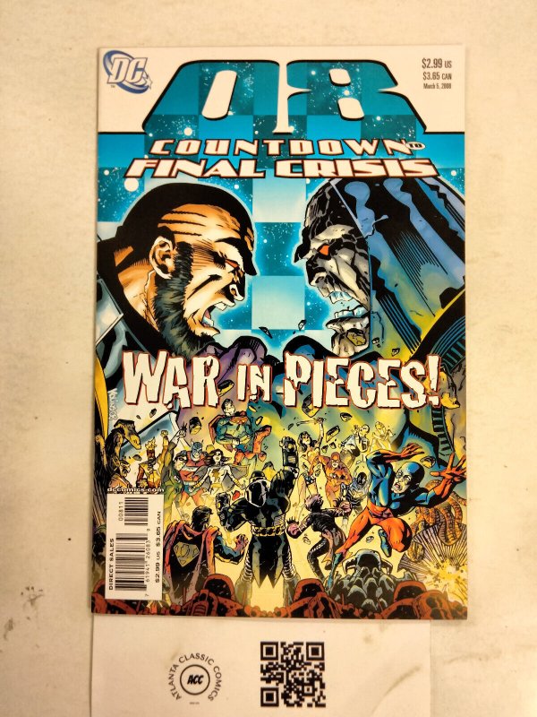 Countdown #8 (DC Comics), raw comic book in NM condition — front cover