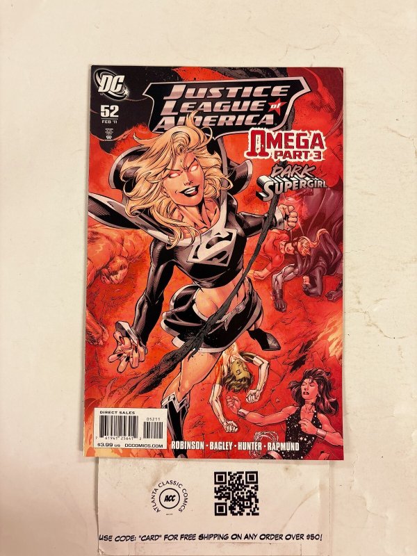 Justice League of America #52 (DC Comics), raw comic book in NM condition — front cover