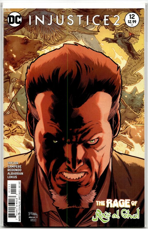 Injustice 2 #24 (DC Comics, 2017), raw, ungraded comic book — front cover