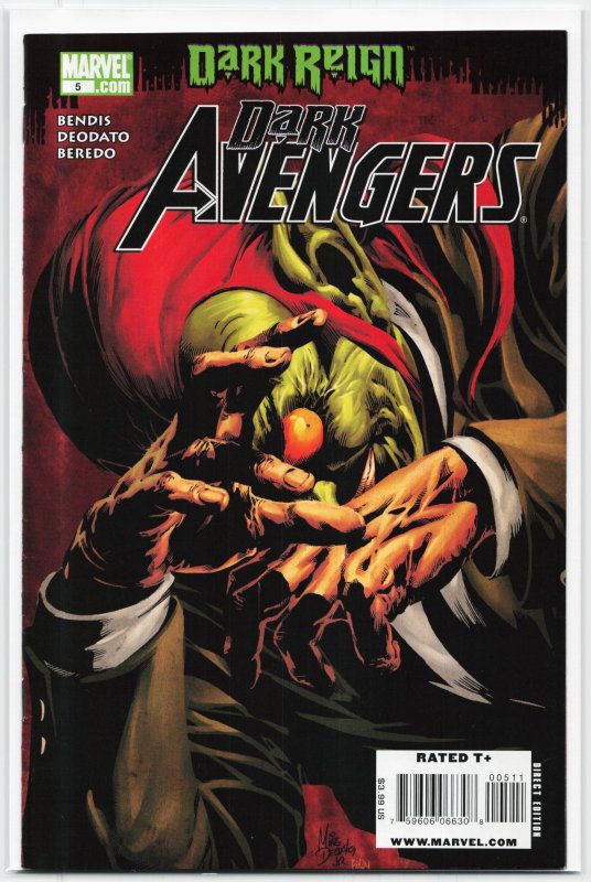 Dark Avengers #1 (Marvel Comics, 2009), raw, ungraded comic book — front cover