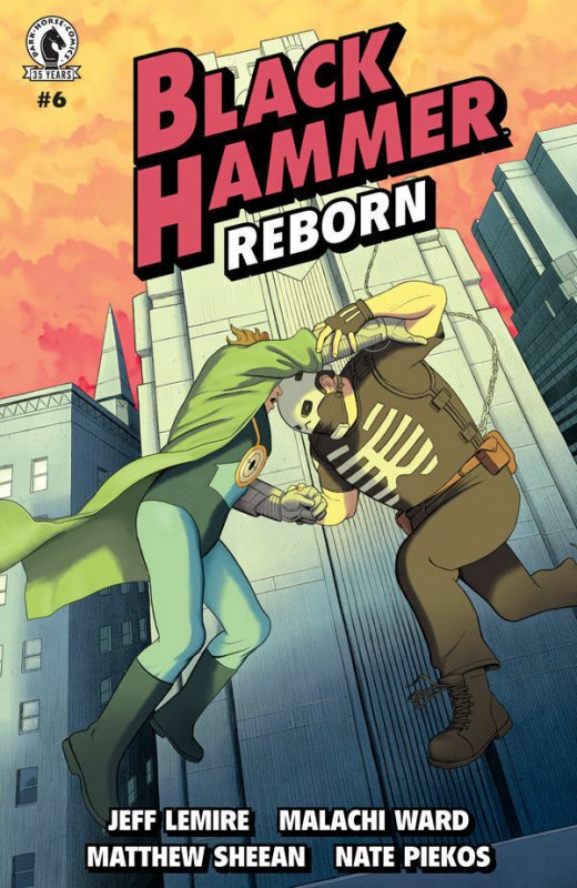 Black Hammer Reborn #6 (Dark Horse Comics, 2021), raw comic book in VF/NM condition — front cover