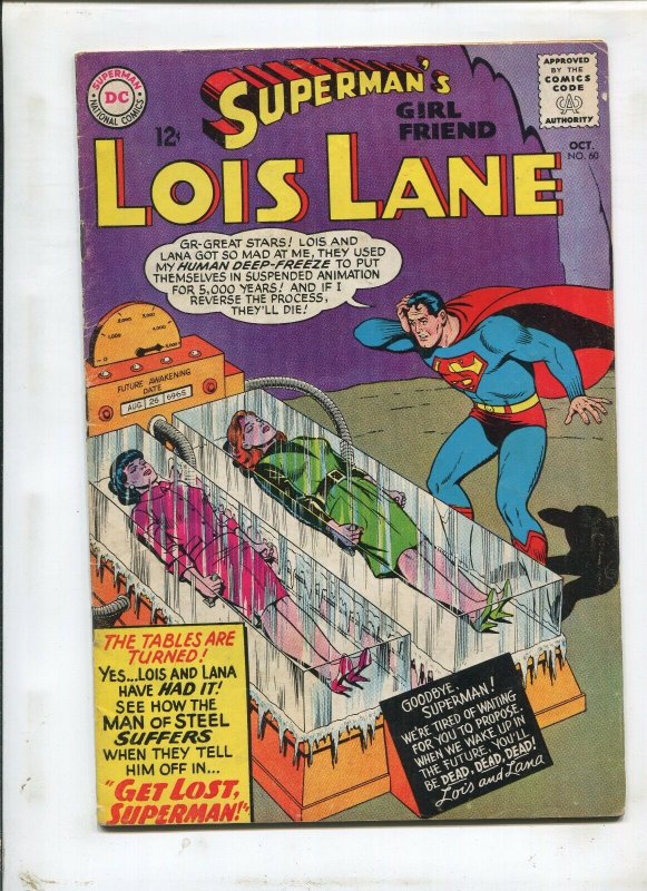 Superman's Girlfriend: Lois Lane #60 (DC Comics), raw comic book in 5.5 condition — front cover