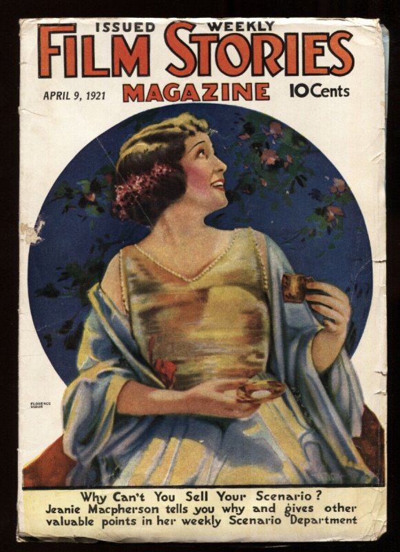 Film Stories April #9, raw, ungraded comic book — front cover