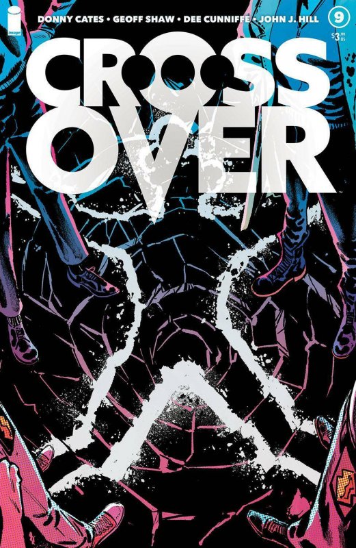 Crossover #9 (Image Comics, 2021), raw, ungraded comic book — front cover