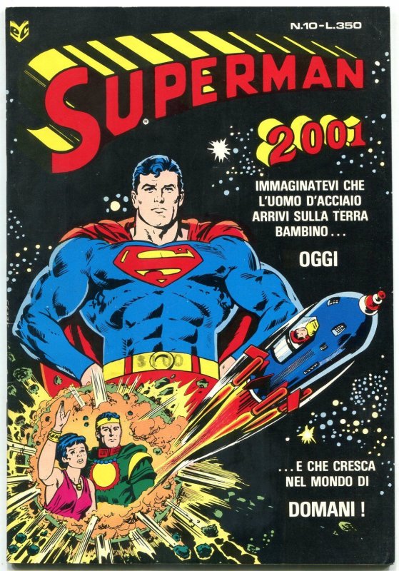 Superman #10 (DC Comics, 1976), raw comic book in VF- condition — front cover