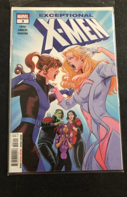 Exceptional X-Men #3 (Marvel Comics, 2025), raw, ungraded comic book — front cover